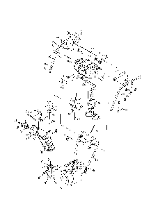 Handle/lower chute Diagram and Parts List for 31AH5WTG799  MTD Snow Blower
