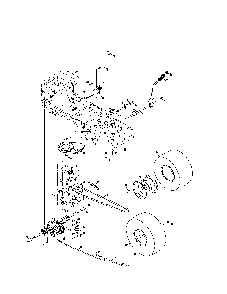 Transmission Diagram and Parts List for 13AL77XT099  MTD Lawn Tractor