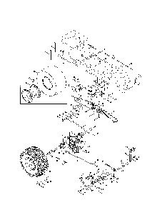 Drive/rear wheels Diagram and Parts List for 13AR91PT299  MTD Lawn Tractor