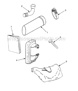 Page A Diagram and Parts List for 590-537-704  MTD Lawn Tractor Accessories