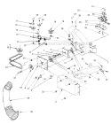 Page A Diagram and Parts List for 590-542-000  MTD Lawn Tractor Accessories