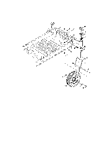 Wheel assembly Diagram and Parts List for 17BSDALD099  MTD Lawn Tractor