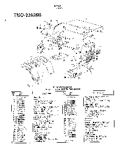 42" lawn tractor page 2 Diagram and Parts List for 33938B  MTD Lawn Mower
