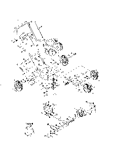 Edger Diagram and Parts List for 25B-55J1799  MTD Edger