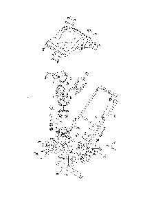 Chute/handle Diagram and Parts List for 13A-240-762  MTD Snow Blower