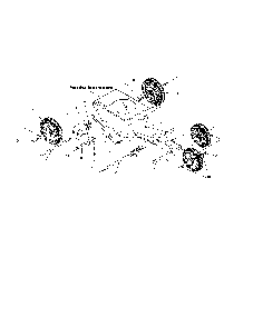Part Location Diagram of 787-01074-0637 MTD Wheel Bracket