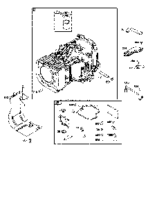 Cylinder Diagram and Parts List for 13AL77XT099  MTD Lawn Tractor
