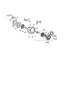 Flywheel And Blower Housing Diagram and Parts List for 375-QU  MTD Engine