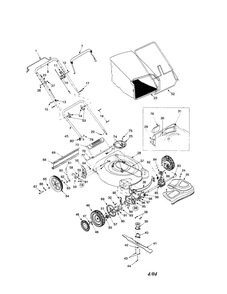 Part Location Diagram of 749-1499-0637 MTD Upper Handle