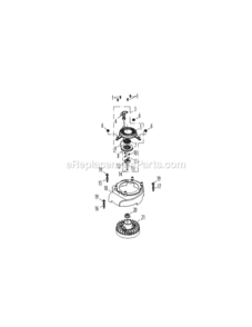 5P65M0B_Flywheel_And_Shroud Diagram and Parts List for 5P65M0B  MTD Engine