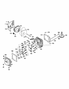 5P70Ml_Cylinder_Head Diagram and Parts List for 5P70ML  MTD Engine