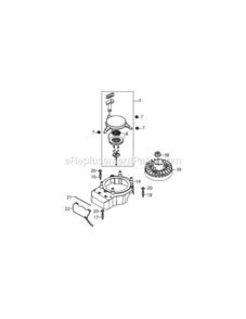 5P70Ml_Flywheel_And_Shroud Diagram and Parts List for 5P70ML  MTD Engine