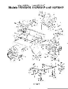 Garden tractors Diagram and Parts List for 145V834H401  MTD Lawn Tractor
