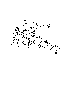 Auger & drive system Diagram and Parts List for 31A-240-731  MTD Snow Blower