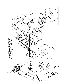 Transmission Diagram and Parts List for 13A878XT299  MTD Lawn Tractor