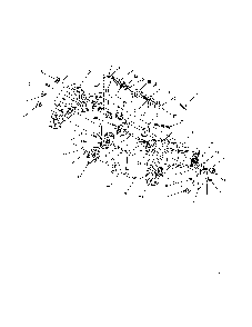Part Location Diagram of 721P0295 Husky Chain Case Gasket