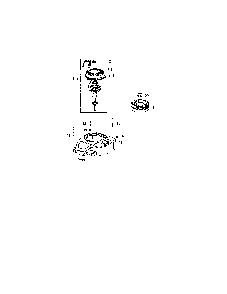 Flywheel & shroud Diagram and Parts List for 25B-55J1799  MTD Edger