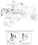 Page A Diagram and Parts List for 642-050 1988 MTD Log Splitter