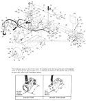 Page A Diagram and Parts List for 642-084 1988 MTD Log Splitter
