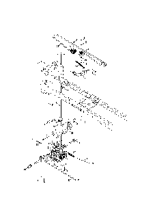 Transmission Diagram and Parts List for 13AJA1ZS099  MTD Lawn Tractor