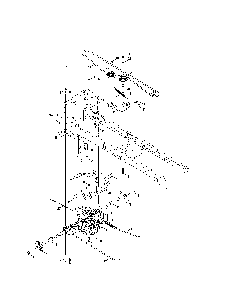 Transmission Diagram and Parts List for 1417A3ZW099  MTD Lawn Tractor
