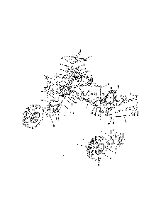 Part Location Diagram of 686-0095 MTD Shift Assy-Crank