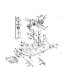 Deck/spindle pulley Diagram and Parts List for 13AJA1ZS099  MTD Lawn Tractor