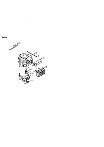 Intek 1 Diagram and Parts List for 665  MTD Lawn Tractor