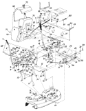 Page D Diagram and Parts List for 682 1987 MTD Lawn Tractor