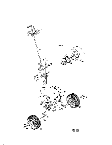 Steering/axle Diagram and Parts List for 13AR91PS099  MTD Lawn Tractor