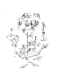 Deck/spindle Diagram and Parts List for 17ARCBDQ099  MTD Lawn Tractor
