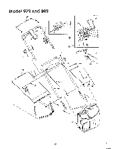 Lawn mower Diagram and Parts List for SKU3745407  MTD Lawn Mower