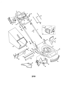 Part Location Diagram of 731-05462A MTD Trailshield