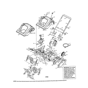 Part Location Diagram of TC-35511 Husky KNOB-CONTROL