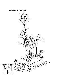 Steering Diagram and Parts List for 13AQ675G062  MTD Lawn Tractor