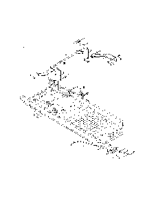 Deck lift Diagram and Parts List for 17ARCACA099  MTD Lawn Mower