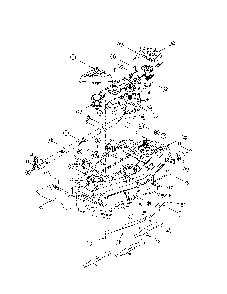 Deck Diagram and Parts List for 14AP805K730  MTD Lawn Tractor