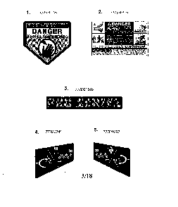 Decals Diagram and Parts List for 12AVP7BB799  MTD Lawn Mower