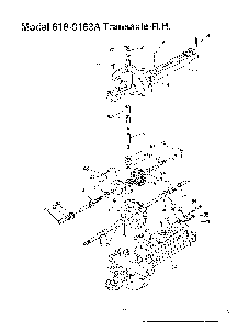 Transaxle-rh Diagram and Parts List for SKU3104600  MTD Lawn Tractor