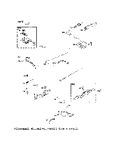 Brake/control bracket Diagram and Parts List for 11A-A1BW799  MTD Lawn Mower