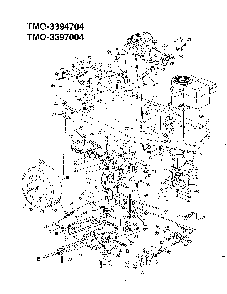12 hp 38" lawn tractor page 5 Diagram and Parts List for 3394704  MTD Lawn Tractor