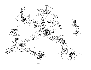 Part Location Diagram of 951-15450A MTD Choke Lever