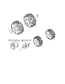Wheels Diagram and Parts List for 1417A3ZW099  MTD Lawn Tractor