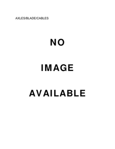 Axles/Blade/Cables Diagram and Parts List for 12BBP2R3793 2021 MTD Lawn Mower