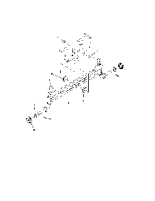 Front axle Diagram and Parts List for 14B7A3ZQ099  MTD Lawn Tractor