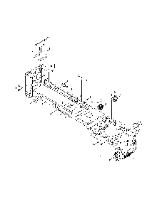 Frame Diagram and Parts List for 14B7A3ZW299  MTD Lawn Tractor