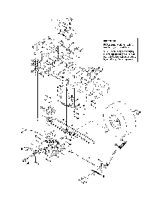 Transmission Diagram and Parts List for 13AL795T057  MTD Lawn Tractor