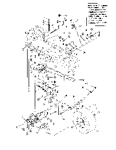 Transmission Diagram and Parts List for 13AN771G731  MTD Lawn Tractor