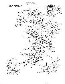 12.5 hp 42" lawn tractor page 5 Diagram and Parts List for 33944A  MTD Lawn Tractor