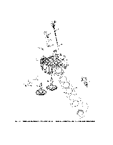 Crankcase Diagram and Parts List for 14B7A3ZQ099  MTD Lawn Tractor
